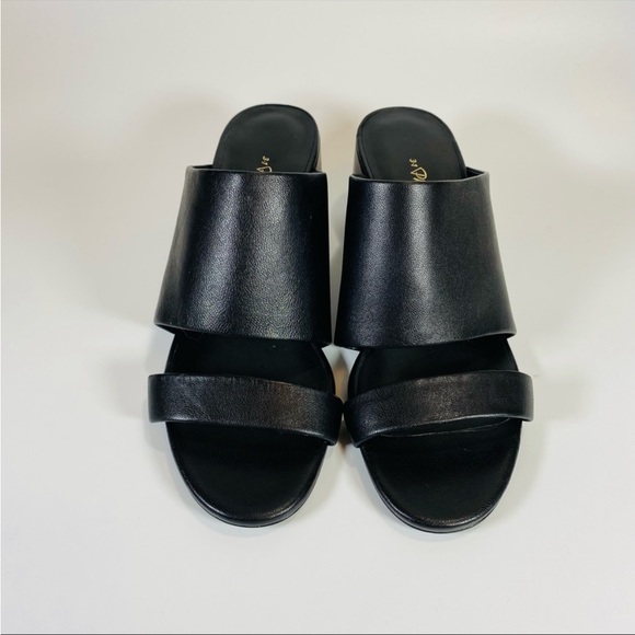 3.1 Phillip Lim Cube Leather Block Sandals Size 5.5 - Picture 3 of 8
